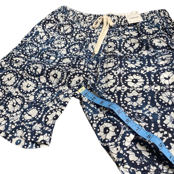 Corridor NYC Drawstring Shorts Mens Unisex Size S Blue Navy Cotton Drawcord NEW - Picture 8 of 12